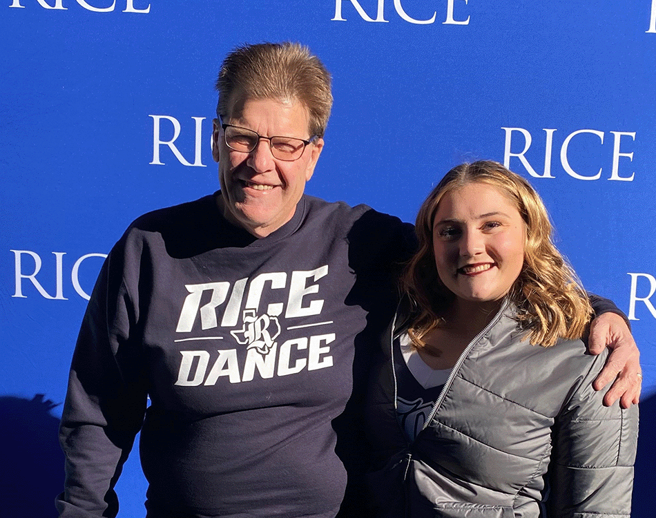 Mark Sahlin (Parent ’27) and Kirsten Sahlin (’27)