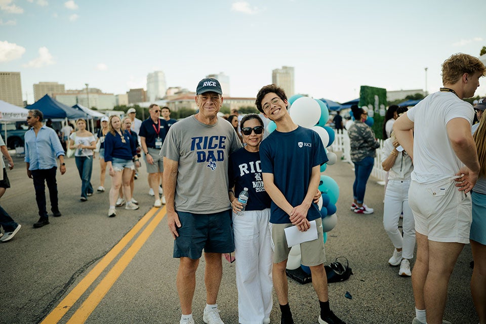 Rice Family at an event