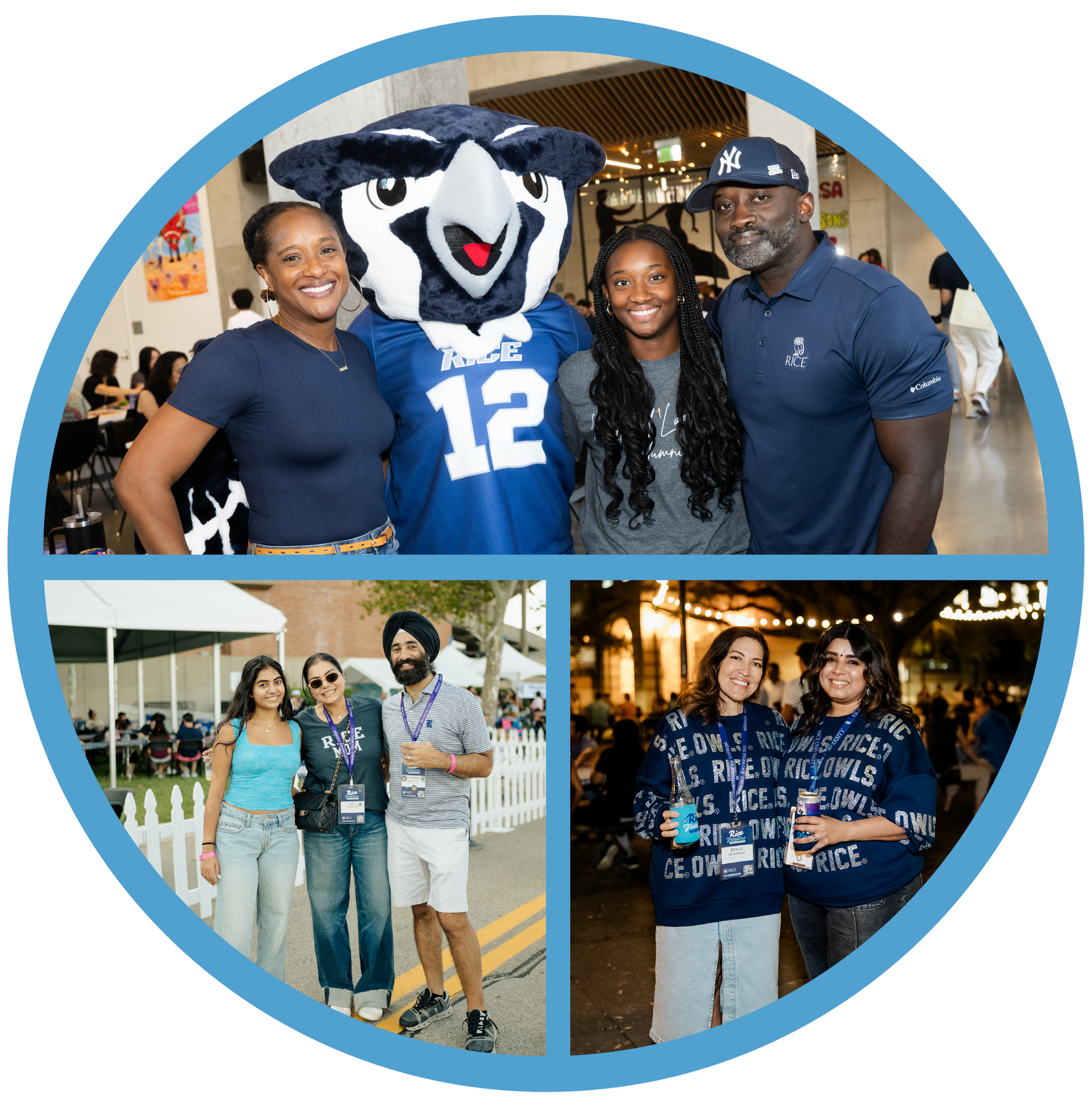 Featured Events Family Circle Collage