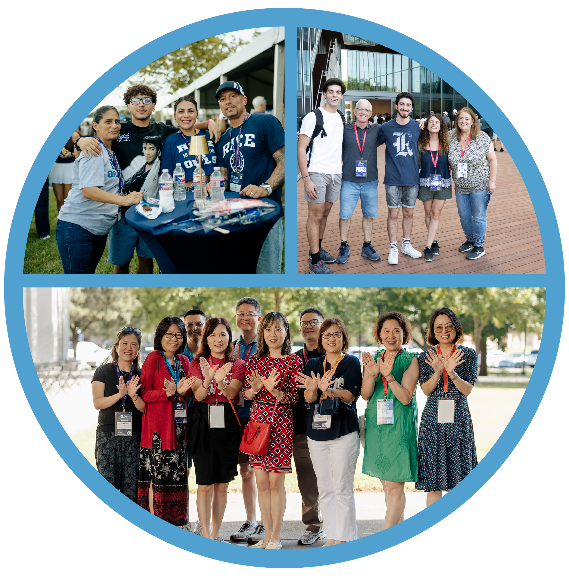 Featured Events Family Circle Collage